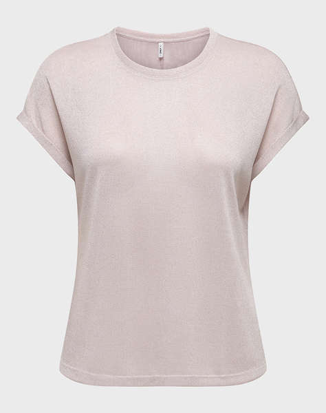 ONLY ONLAMBER SS O-NECK SHINE TOP JRS