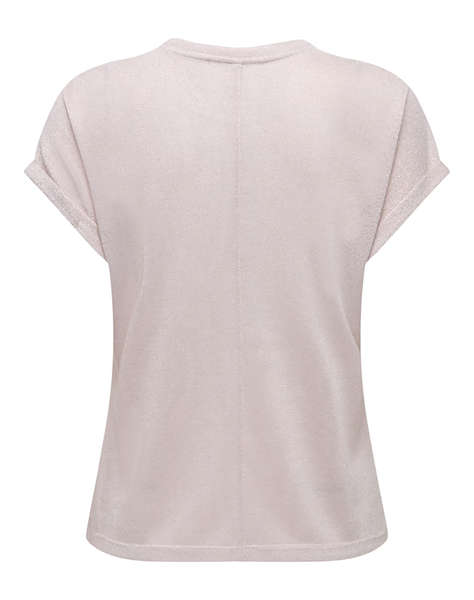 ONLY ONLAMBER SS O-NECK SHINE TOP JRS