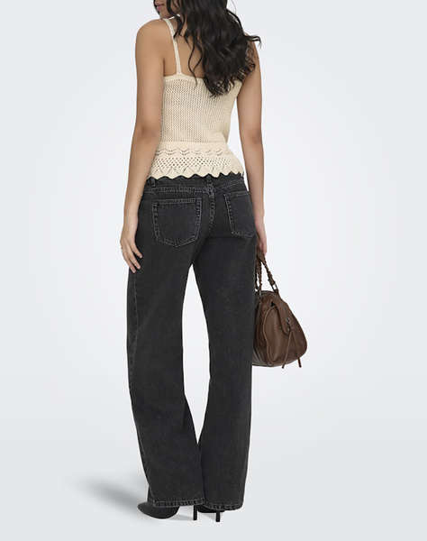 ONLY ONLLISON SL PEPLUM TOP KNT