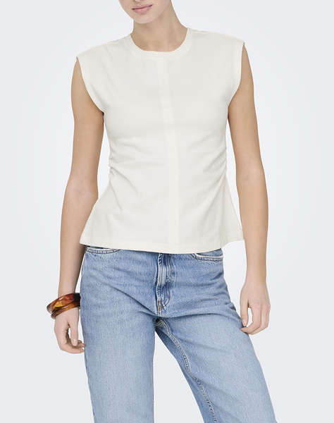 ONLY ONLMARIE S/L RUCHING TOP JRS