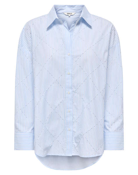 ONLY ONLZELENA L/S REG PEARL SHIRT WVN