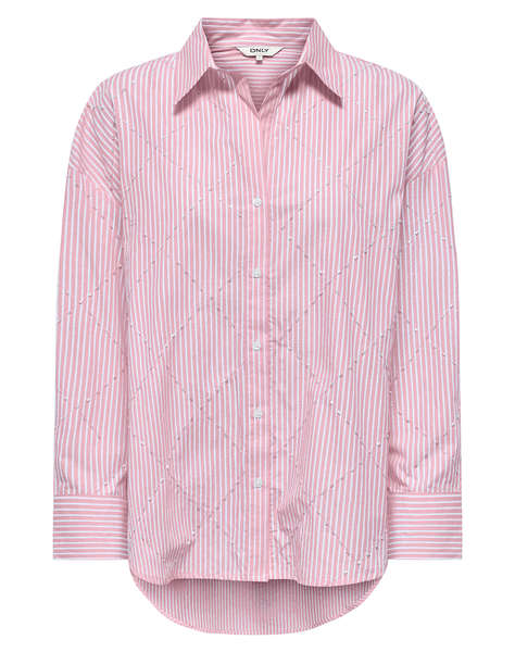 ONLY ONLZELENA L/S REG PEARL SHIRT WVN