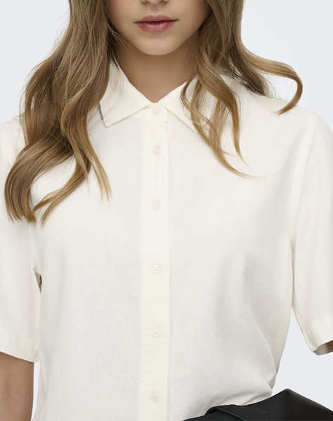 ONLY ONLGOA S/S LINEN BL SHIRT CC PNT