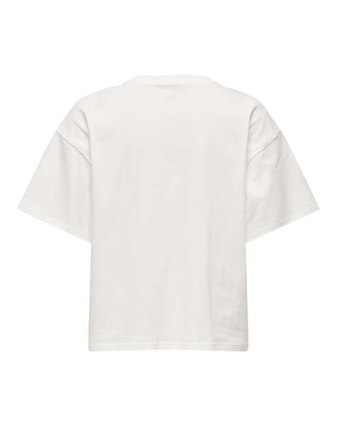 ONLY ONLTERZA S/S O-NECK TOP BOX JRS