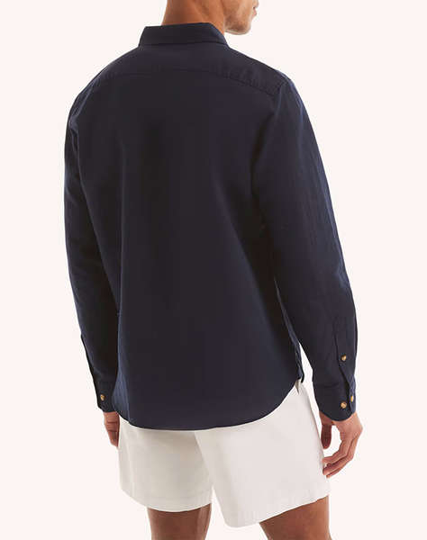 NAUTICA РИЗА ΜΜ L/S LINEN SOLID FCA