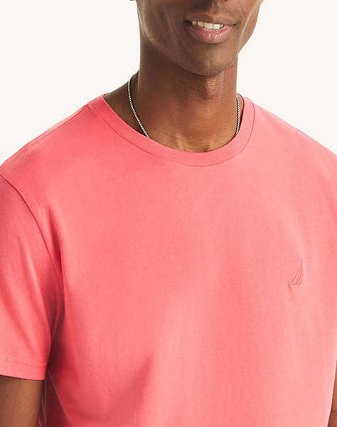 NAUTICA BLOUSE T-SHIRT KM S/S T-SHIRTS CREW TEE