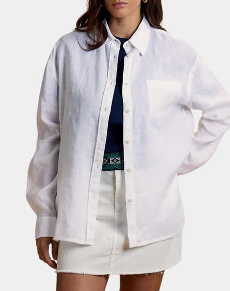 LA MARTINA РИЗА ΜΜ WOMAN SHIRT L/S LINEN