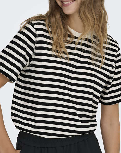 ONLY ONLLIVINA S/S STRIPE TEE JRS NOOS