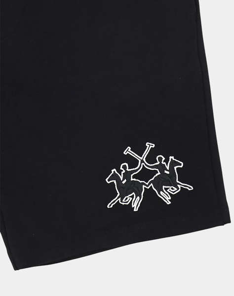 LAMARTINA MEN BERMUDA SHORTS DIAGONAL FRENCH TE