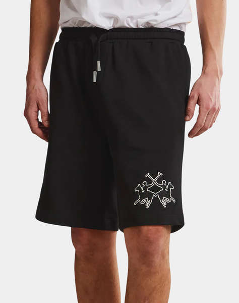 LAMARTINA MEN BERMUDA SHORTS DIAGONAL FRENCH TE