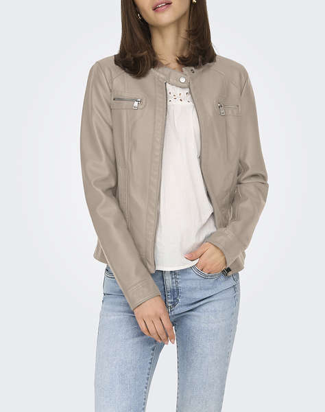 ONLY ONLBANDIT FAUX LEATHER BIKER OTW NOOS