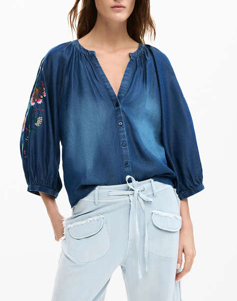 DESIGUAL BLUS_CHAMBRE WOMEN''S BLOUSE