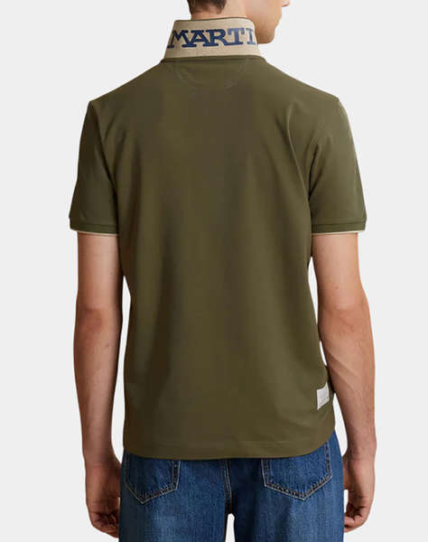 LA MARTINA BLOUSE POLO ΚΜ MAN S/S POLO PIQUET STRETCH