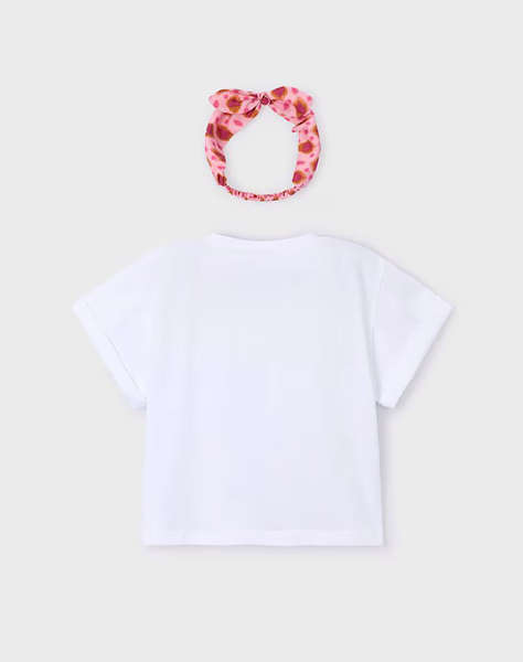MAYORAL BLOUSE SHORT SLEEVE STRIPS