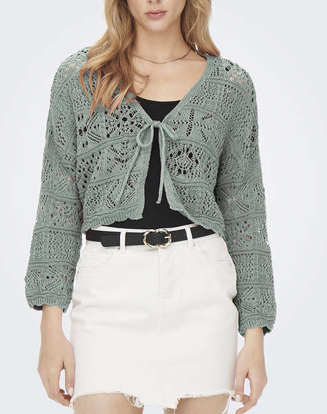 ONLY ONLBEACH LIFE 7/8 TIE CARDIGAN KNT NOOS