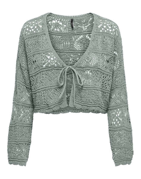 ONLY ONLBEACH LIFE 7/8 TIE CARDIGAN KNT NOOS