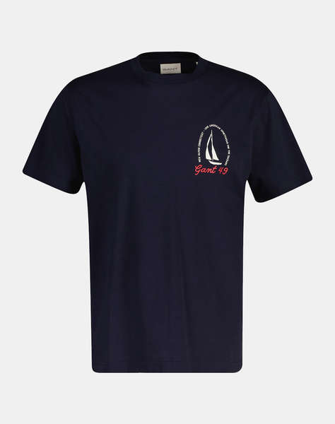 GANT БЛУЗА ΚΜ GRAPHIC SS TSHIRT