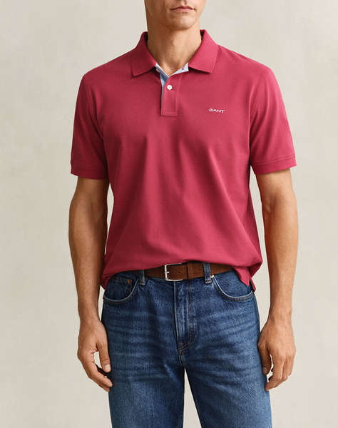 GANT BLOUSE ΚΜ REG CONTRAST PIQUE SS POLO