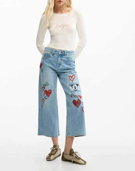 DESIGUAL DENIM_HERRY_ WOMEN''S TROUSERS