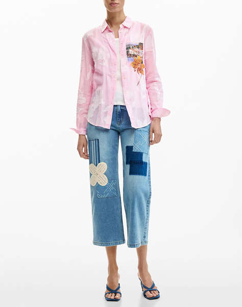 DESIGUAL CAM_PINKJAC Дамска риза