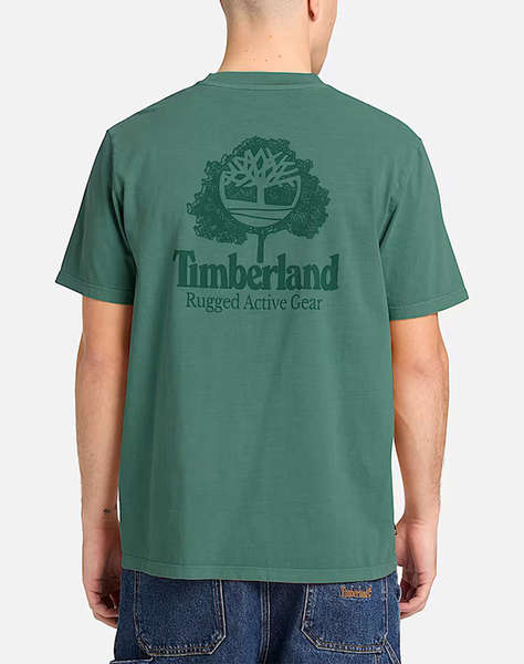 TIMBERLAND Rugged Active Gear Back Graphic Tee