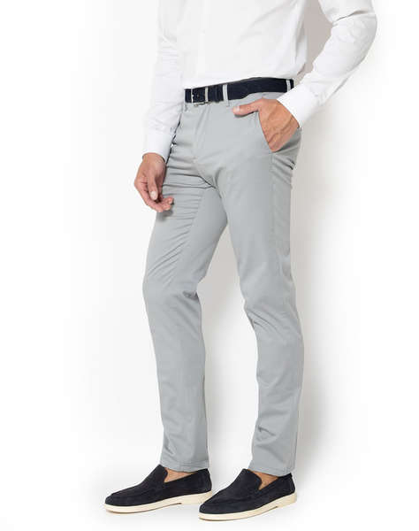 THE BOSTONIANS TROUSERS CHINOS CAPARDINA SATIN REGULAR