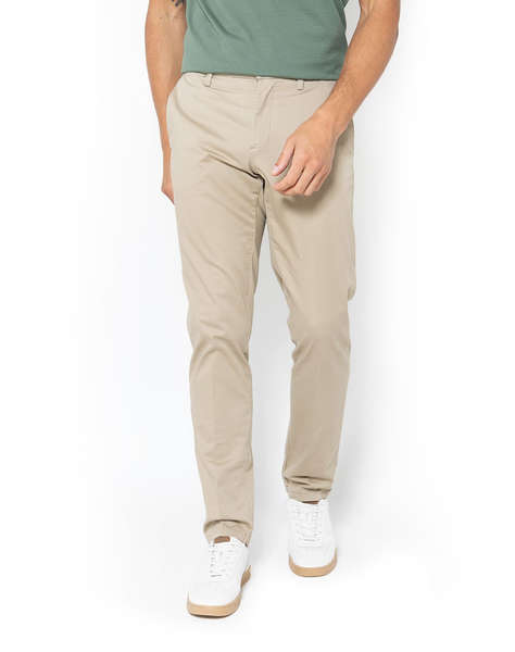 THE BOSTONIANS TROUSERS CHINOS CAPARDINA SATIN REGULAR