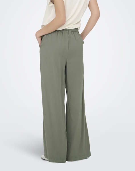 ONLY ONLARIS LIFE HW PULL-UP PANT WVN NOOS