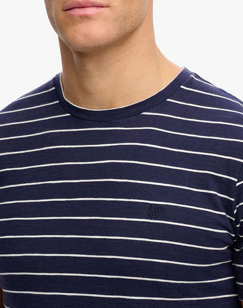 SUPERDRY D2 OVIN CLASSIC ESSENTIAL STRIPE TEE MEN''S BLOUSE