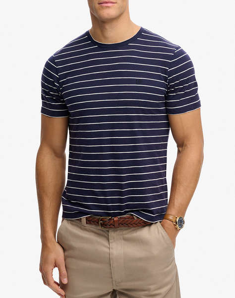 SUPERDRY D2 OVIN CLASSIC ESSENTIAL STRIPE TEE MEN''S BLOUSE