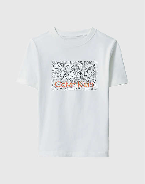 CALVIN KLEIN JEANS PERFORATION SS T-SHIRT