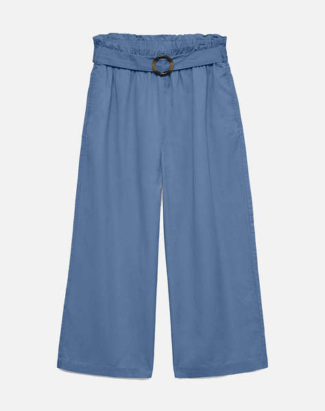 VERO MODA VMBREE HR TENCEL BELT CULOTTE PANTS