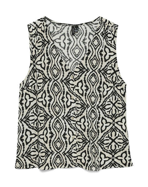 VERO MODA VMMENNY SL V-NECK TOP WVN BOO