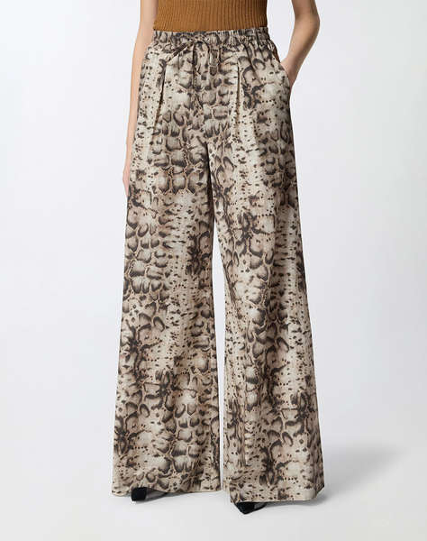 PINKO GUSSOLA PANTALONE POPELINE STA
