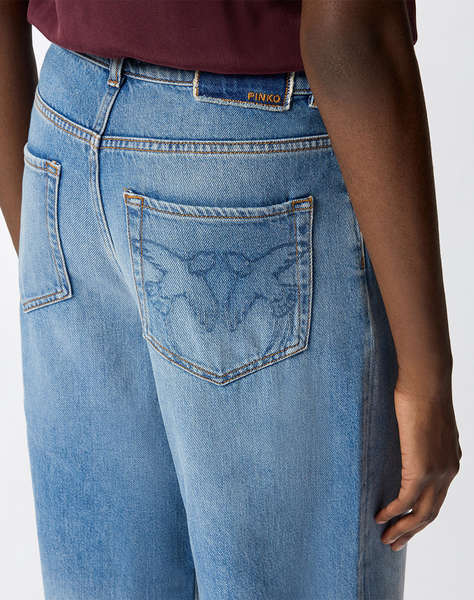 PINKO ESTELLE EGG DIRTY BLUE DENIM