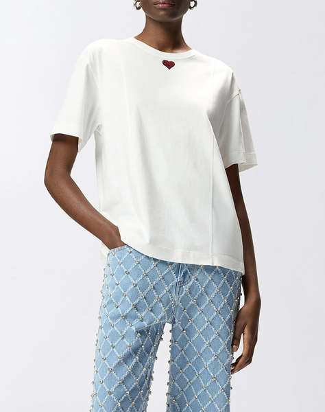 PINKO TORTINO T-SHIRT JERSEY DI COTO