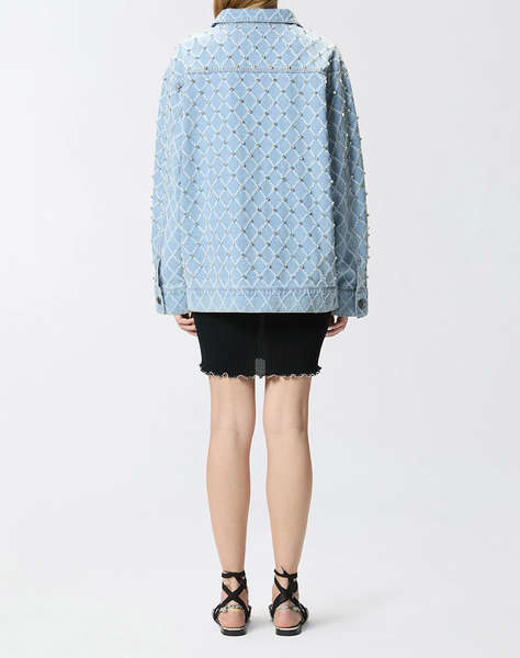 PINKO PIFFERAIO OVERSHIRT DIAMOND RI