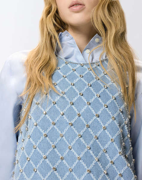 PINKO AMORINO ABITO DIAMOND RIPPED J