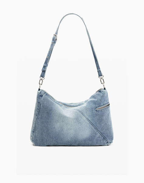 DESIGUAL BAG_HALF LOGO DENIM L ДАМСКА ЧАНТА
