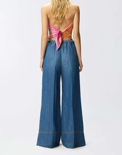 PINKO SPIAGGIA PANTALONE LIGHT DENIM