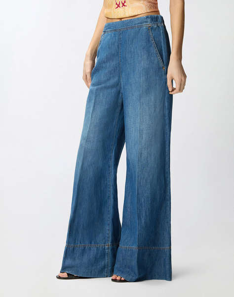 PINKO SPIAGGIA PANTALONE LIGHT DENIM