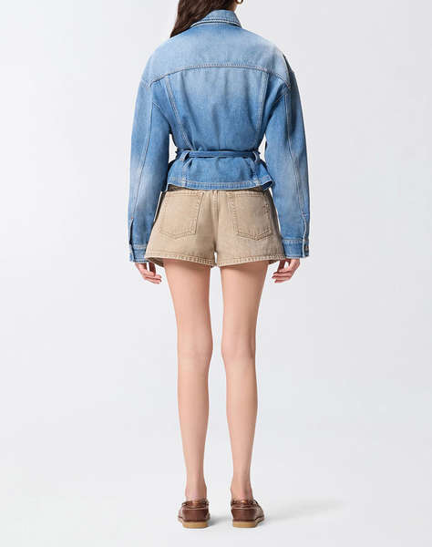 PINKO GIUNGLA GIUBBINO DIRTY BLUE DE