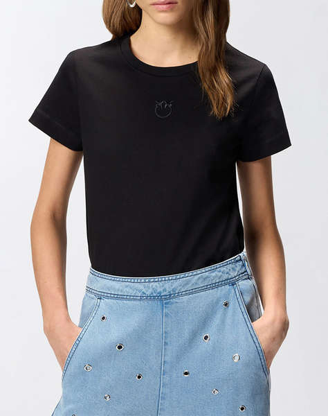 PINKO BUSSOLOTTO T-SHIRT JERSEY PATC