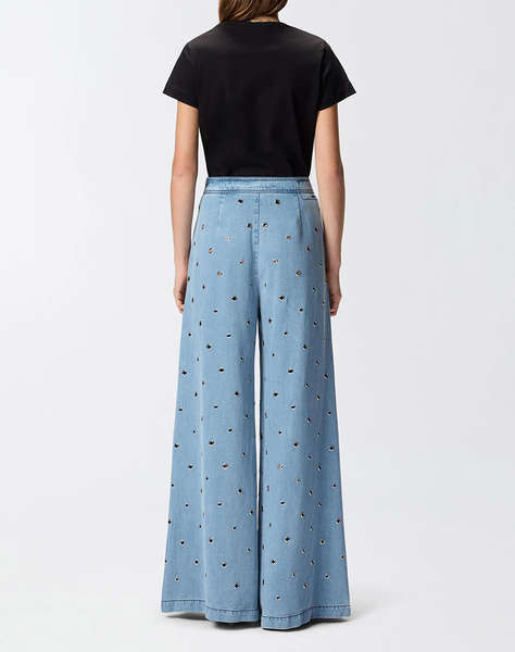 PINKO BUSSOLOTTO T-SHIRT JERSEY PATC