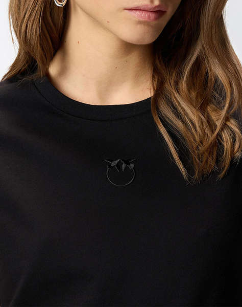 PINKO BUSSOLOTTO T-SHIRT JERSEY PATC