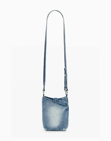 DESIGUAL MONE_HALF LOGO DENIM WOMEN''S WALLET