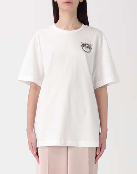 PINKO STREPITOSO T-SHIRT JERSEY RICA