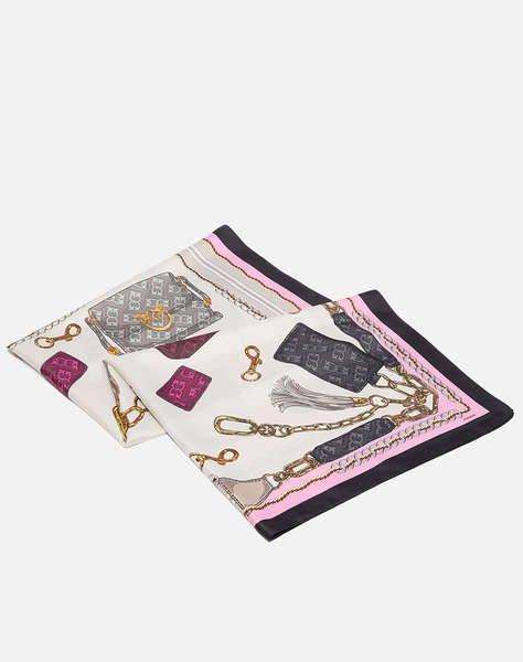 PINKO LIMBO FOULARD TWILL STAMPA BOR