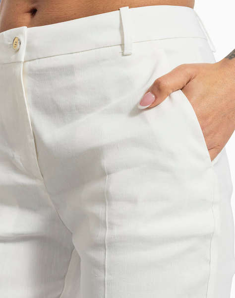 PINKO BELLO PANTALONE LINO STRETCH