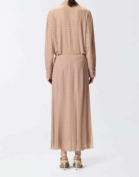 PINKO RUCOLA GONNA GEORGETTE FULL ST
